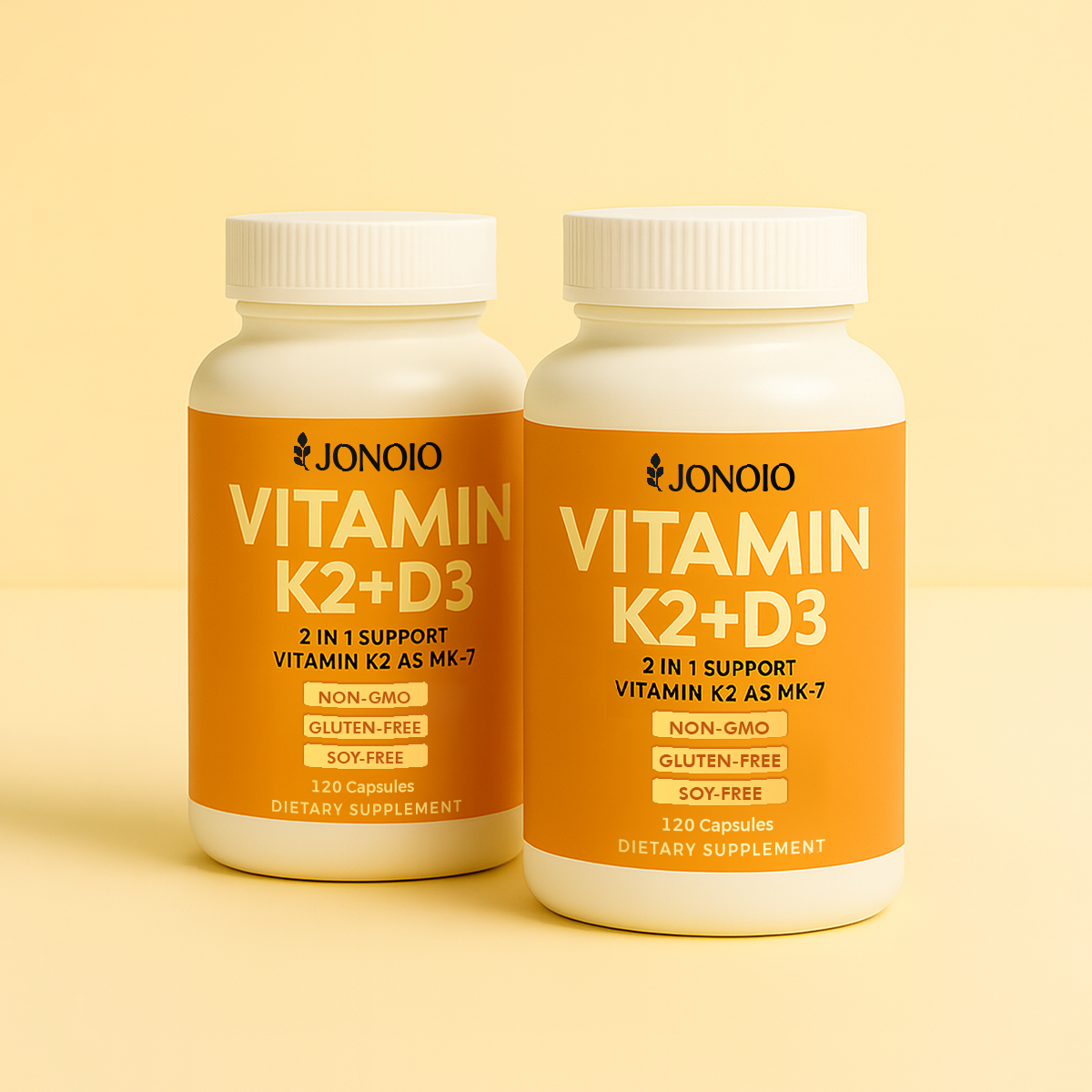 Vitamin K2 MK-7 Plus Vitamin D3