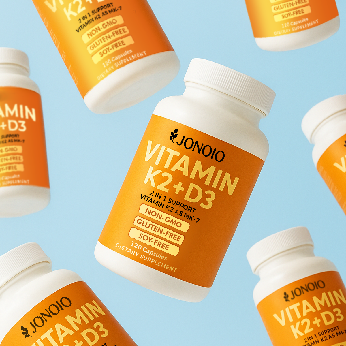 Vitamin K2 MK-7 Plus Vitamin D3
